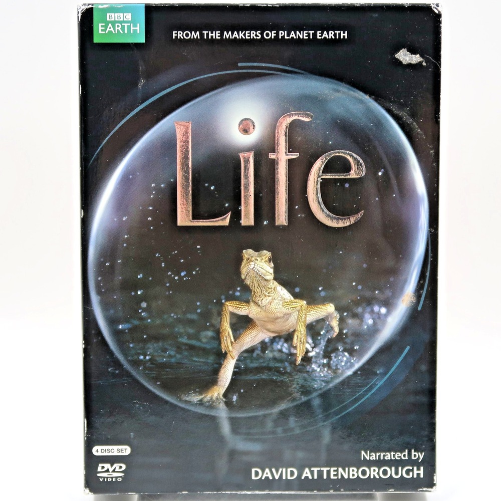 BBC Earth: Life DVD Documentary David Attenborough Nature Series 2009 Widescreen